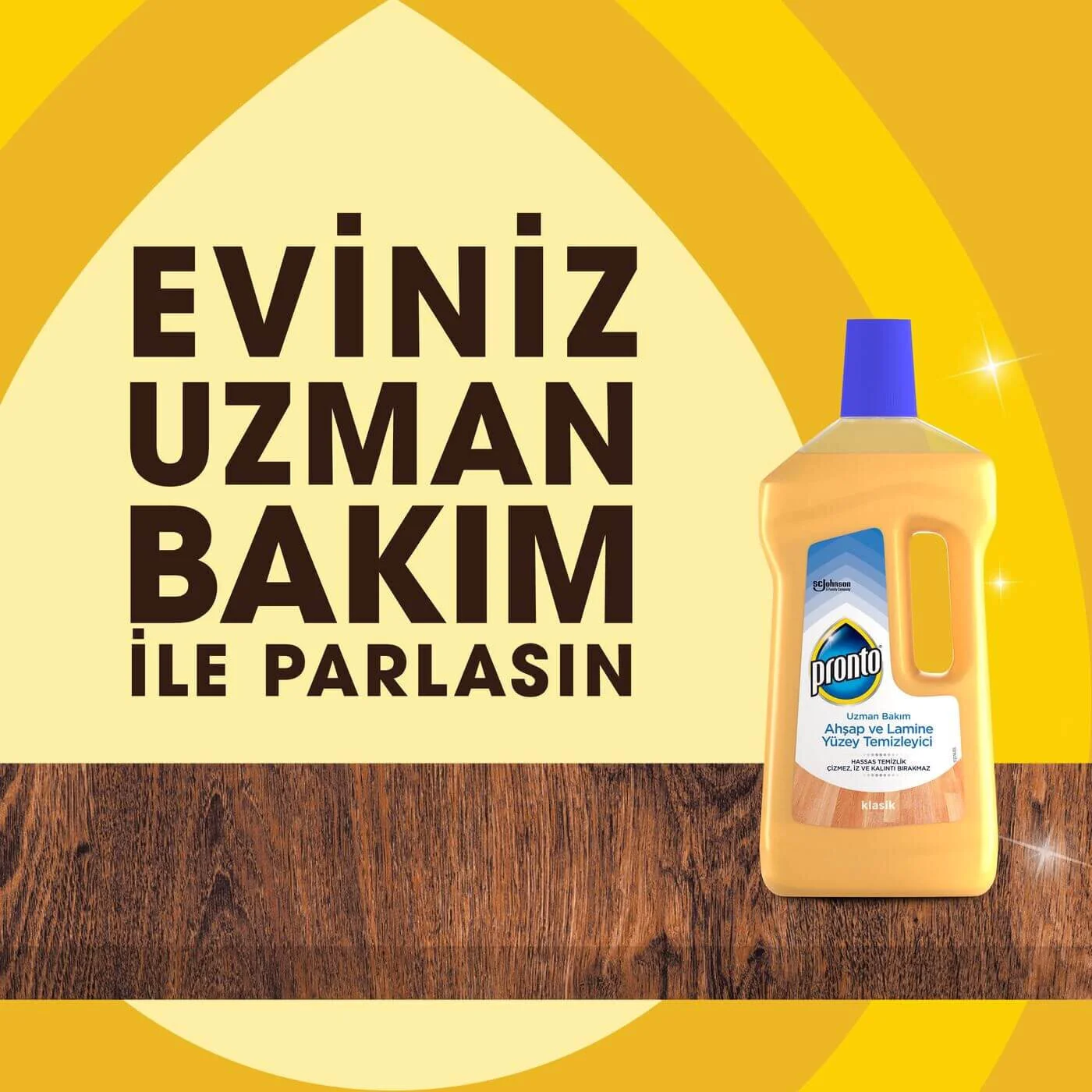 Pronto Ahşap Temizleyici Klasik Sabun Bazlı 750 ml - Thumbnail