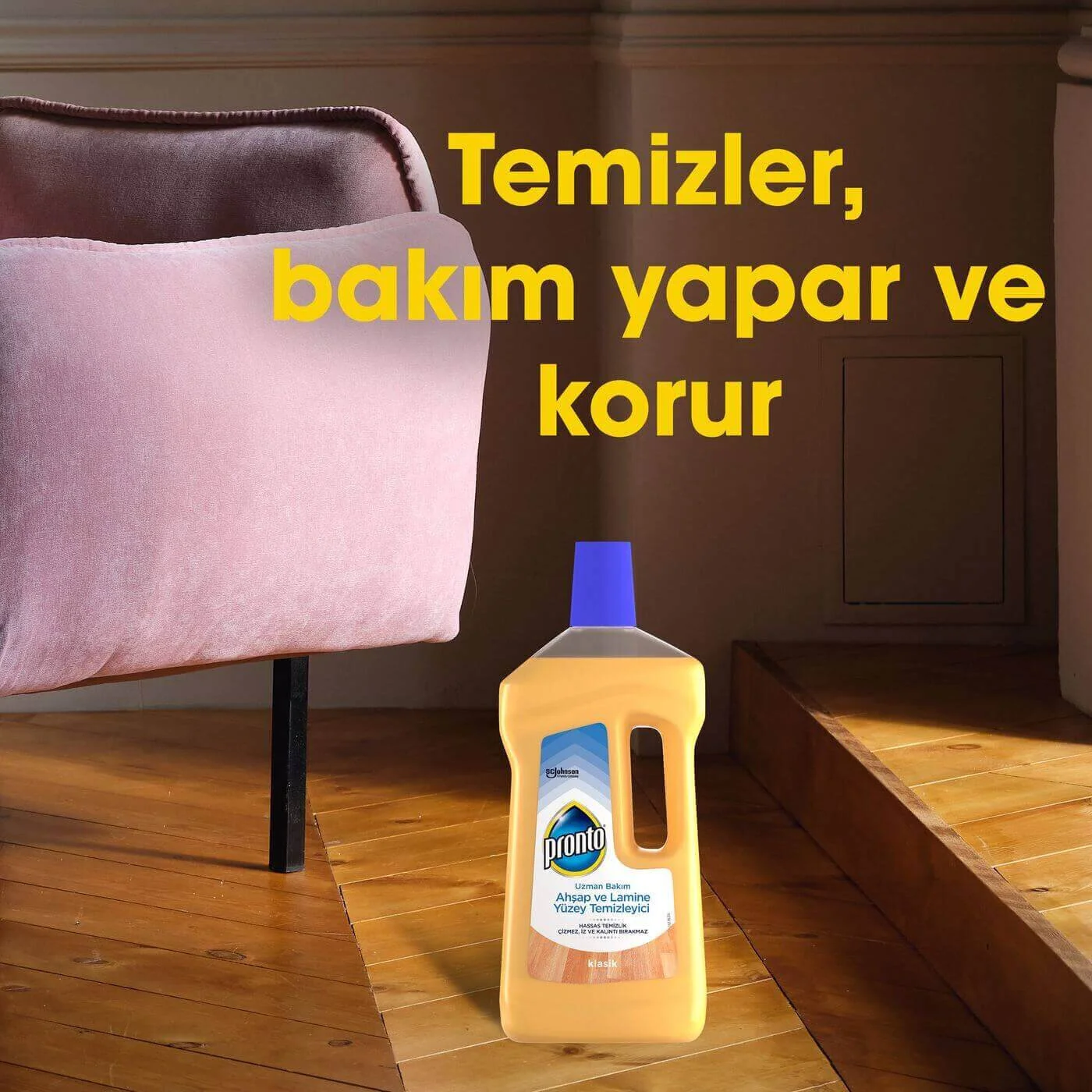 Pronto Ahşap Temizleyici Klasik Sabun Bazlı 750 ml