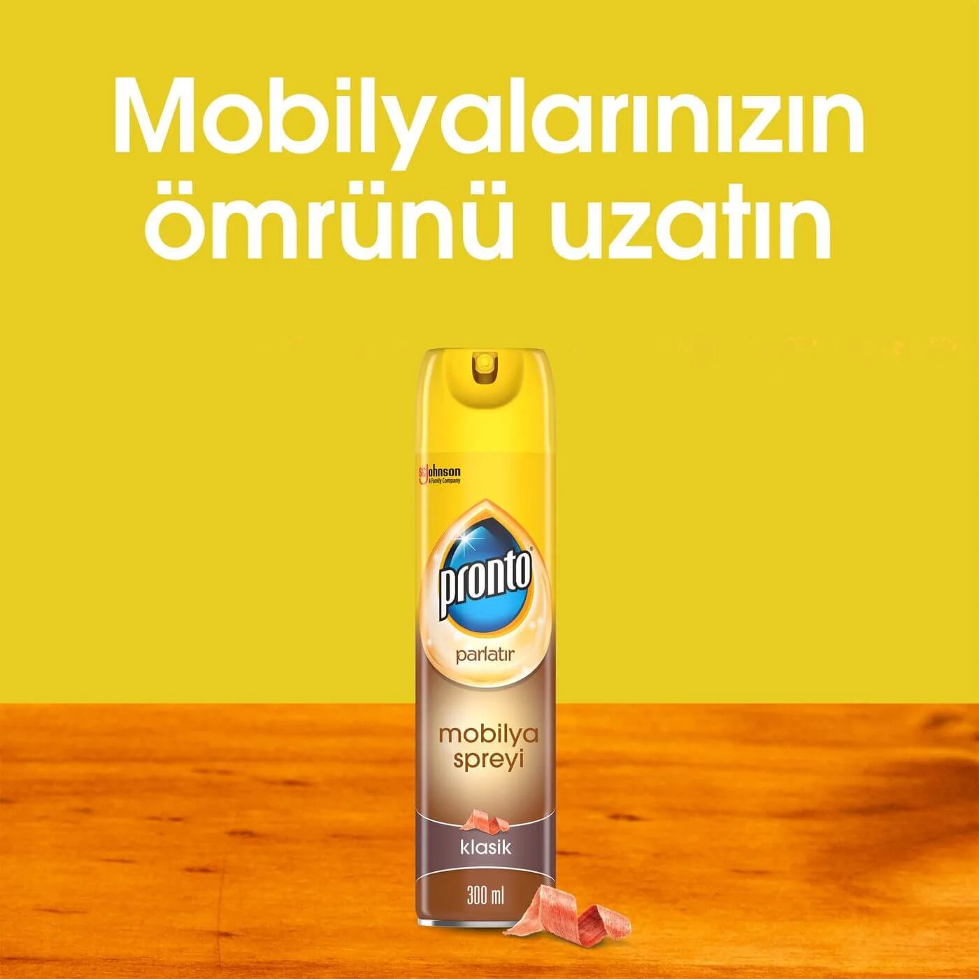Pronto Mobilya ve Ahşap Parlatıcısı Classic 300 ml