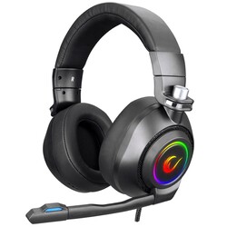 Rampage RM-K20 AMAZE Siyah USB 7.1 Noice Cancelling Mic RGB Ledli Gaming Oyuncu Mikrofonlu Kulaklık - Thumbnail