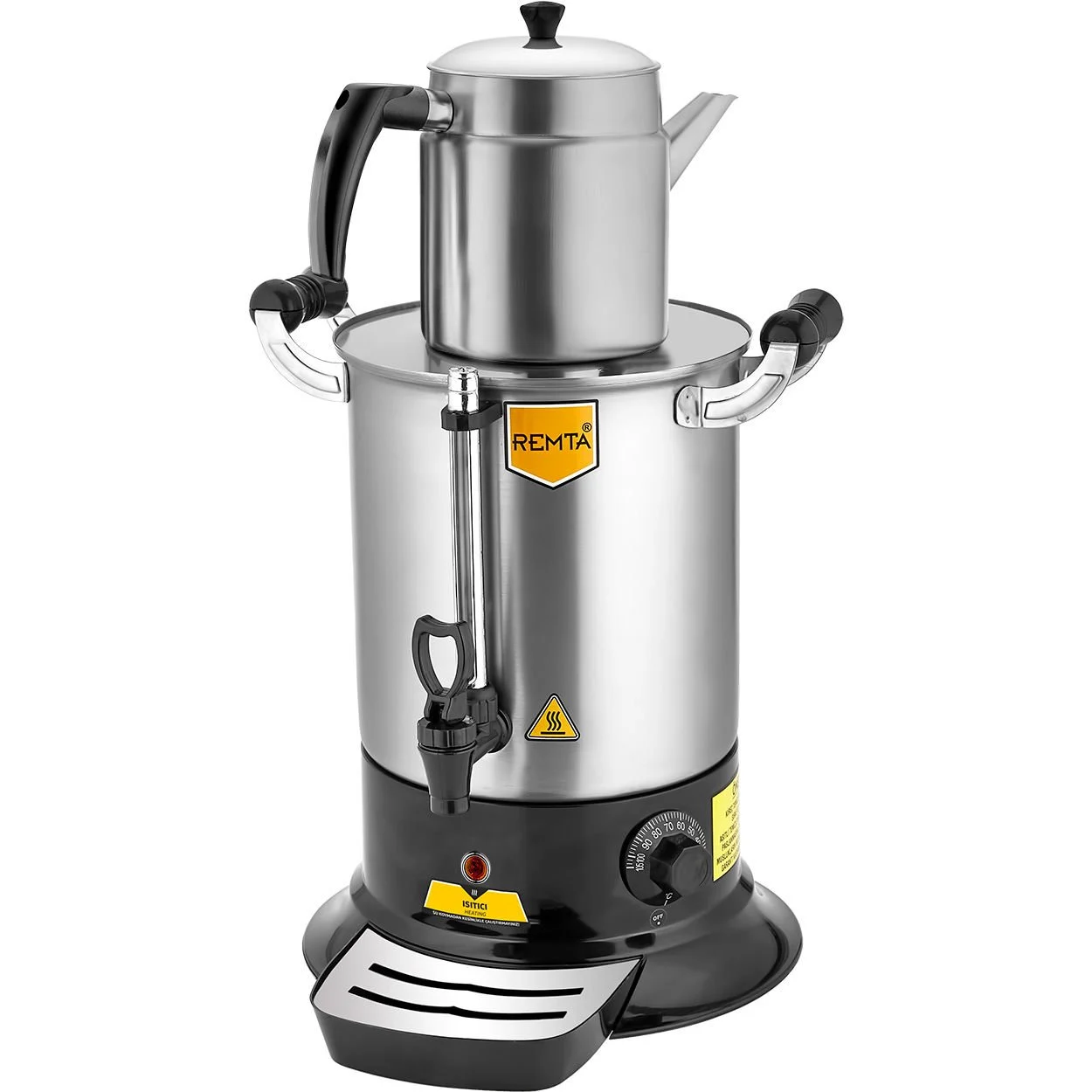 Remta - Remta Platin Model Tek Demlikli Çay Makinesi 9 lt PT11