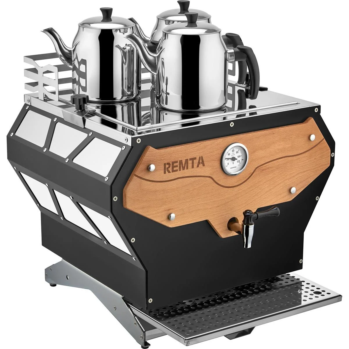 Remta Pro Serisi 3 Demlikli Jumbo Çay Makinesi 30 lt DE23