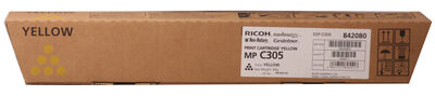 Ricoh MP C305 Yellow Sarı Orjinal Fotokopi Toneri MP C305SP-305SPF 4.000 Sayfa