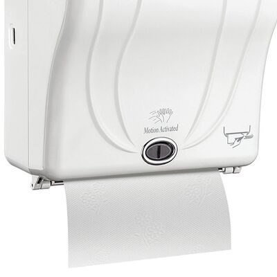 Rulopak Dispenser - Havlu Sensörlü 21cm Tranparan Beyaz R-1301