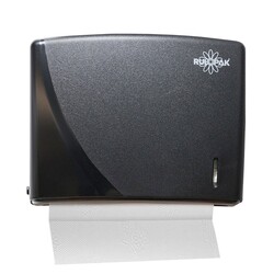 Rulopak - Rulopak Modern Z Katlama Kağıt Havlu Dispenseri 200'Lü Siyah 303357 Rulopak - Rulopak Modern Z Katlama Kağıt Havlu Dispenseri 200'Lü Siyah 303357