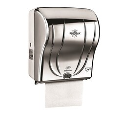 Rulopak - Rulopak Sensörlü Havlu Makinesi 21cm Plastik Krom 301212 Rulopak - Rulopak Sensörlü Havlu Makinesi 21cm Plastik Krom 301212