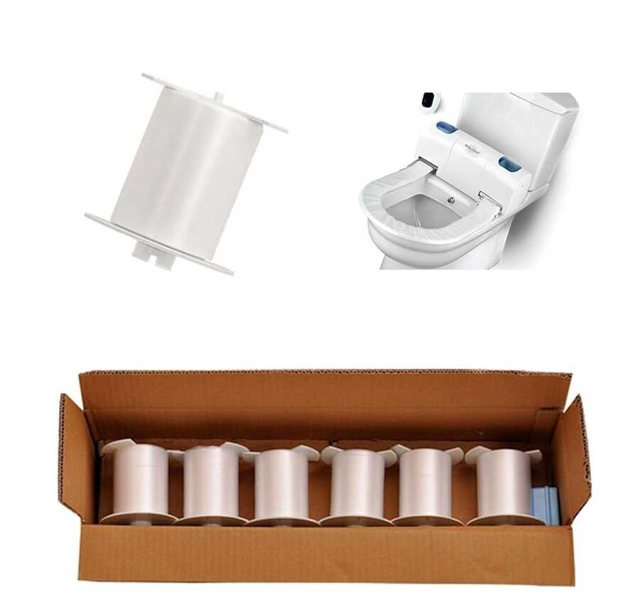 Rulopak Sensörlü Hijyenik Klozet Kapağı Rulosu 12