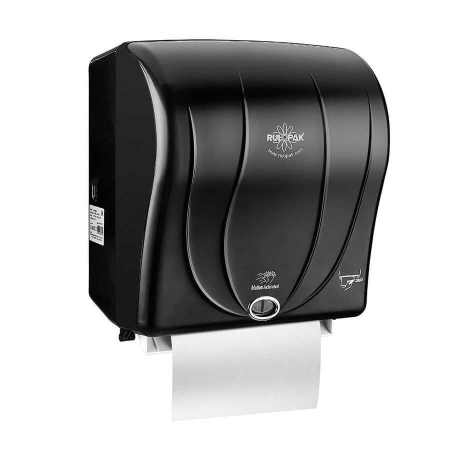 Rulopak Sensörlü Kağıt Havlu Dispenseri 26 Cm Siyah 301261