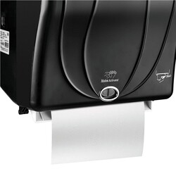 Rulopak Sensörlü Kağıt Havlu Dispenseri 26 Cm Siyah 301261 - Thumbnail