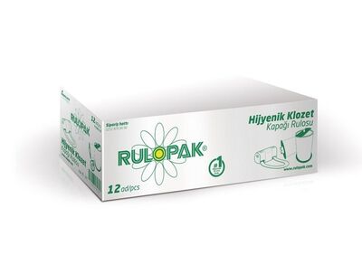 Rulopak Yedek Poşet Sensörlü Hijyenik Tuvalet Kapağı 12 li R-2201