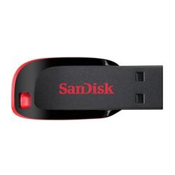 Sandisk SDCZ50-128G-B35 128GB Cruzer Blade 2.0 USB Flash Bellek - Thumbnail