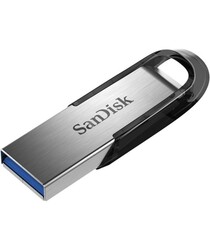 Sandisk SDCZ73-064G-G46 64GB Ultra Flair Metal 3.0 USB Flash Bellek Black - Thumbnail