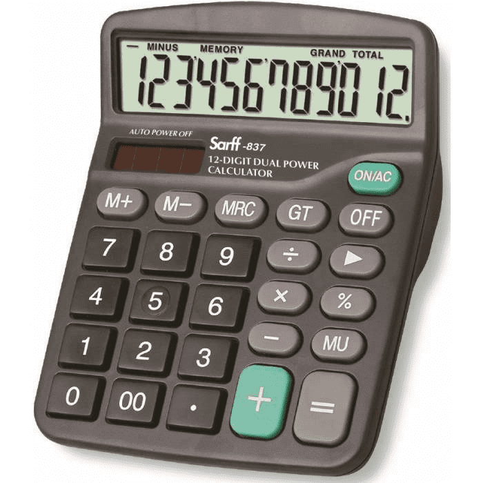 Sarff 837 Hesap Makinesi