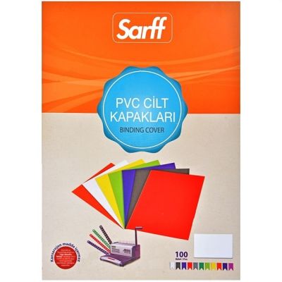 Sarff A3 Pvc Şeffaf Kapak 100lü