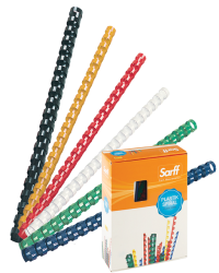 Sarff - Sarff Bind Plastik Spiral 8mm Mavi