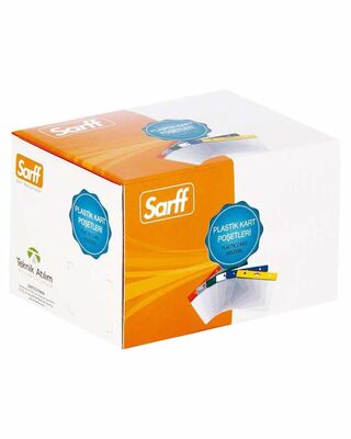 Sarff Kart Poşeti Şeffaf 9.5x7.5cm 100 lü 15207003