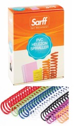 Sarff - Sarff Pvc Helezon Spiral 28mm Beyaz Sarff - Sarff Pvc Helezon Spiral 28mm Beyaz