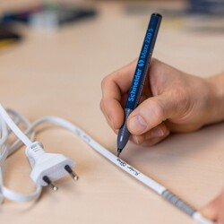 Schneider Permanent Marker Maxx 220 S Mavi - Thumbnail