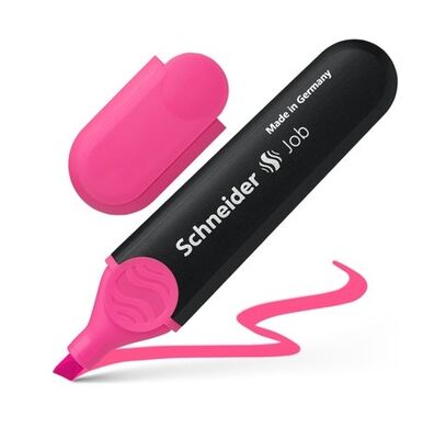 Schneider Fosforlu Kalem Job Pembe 