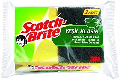 Scotch Brite Bulaşık Süngeri Oluklu 2li