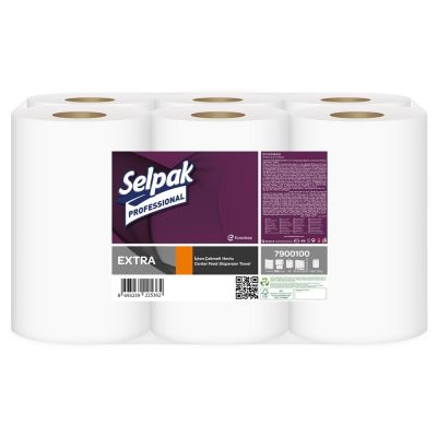 Selpak Professional Extra İçten Çekmeli Havlu 250mt 6lı