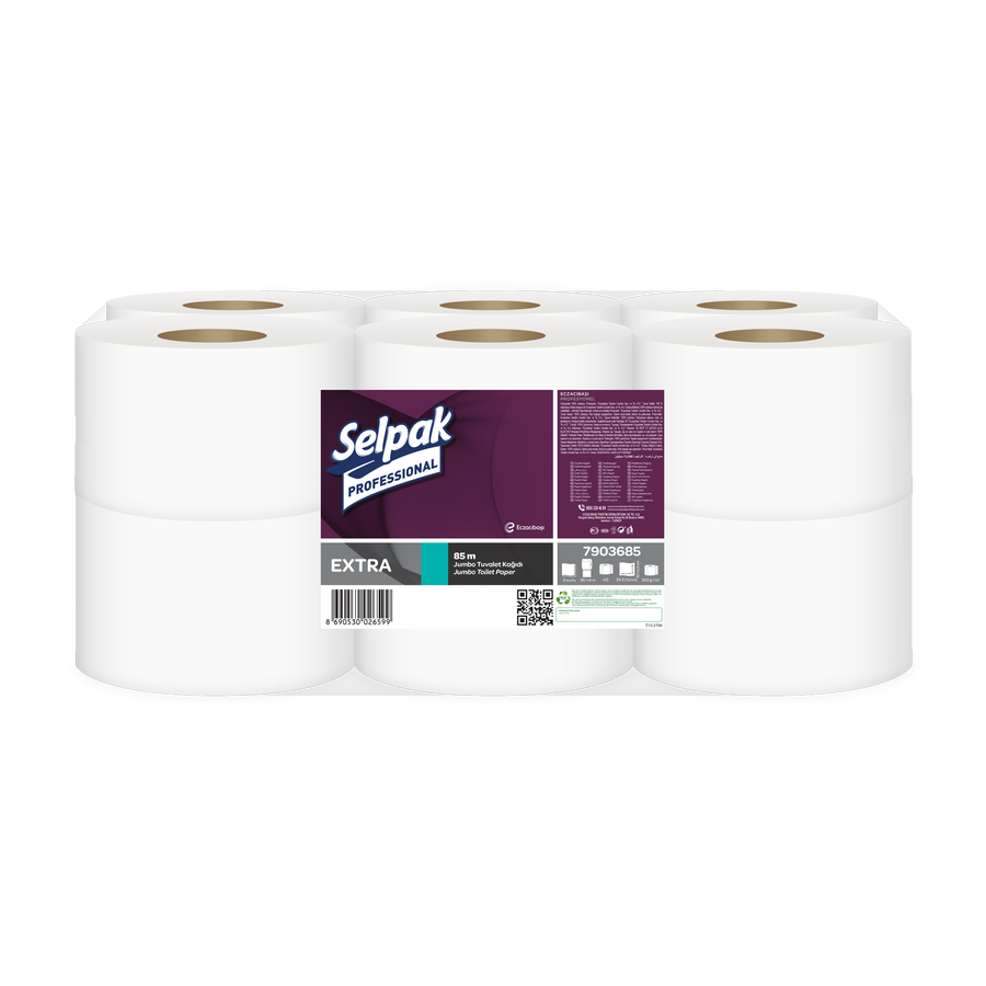 Selpak Professional Extra Jumbo Tuvalet Kağıdı 85mt 12li