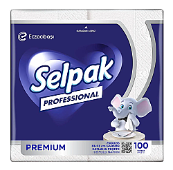 Selpak Professional Garson Katlama Peçete 33x33 100yp
