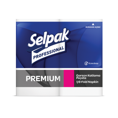 Selpak Professional Garson Katlama Peçete 33x33 100yp