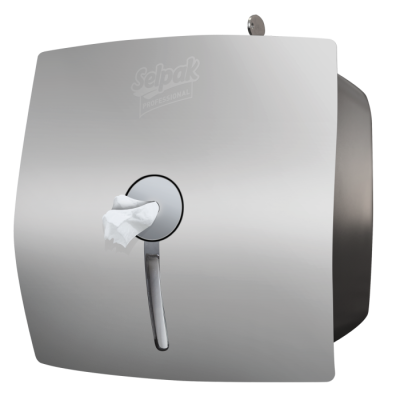 Selpak Professional İçten Çekmeli Tuvalet Kağıdı Dispenseri Gri
