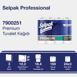 Selpak Professıonal Premium Tuvalet Kağıdı 24lü - 2
