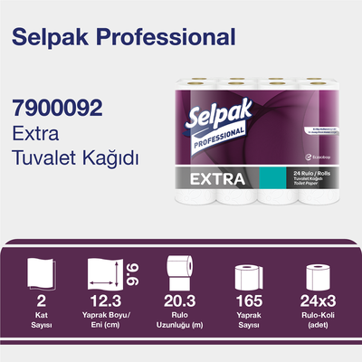 Selpak Professional Tuvalet Kağıdı Extra 24lü