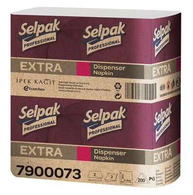 Selpak Professionel Premium Dispenser Peçete 250 yaprak 18 paket - 1