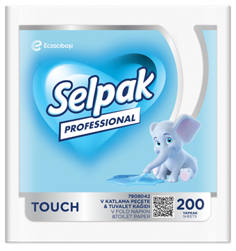Selpak Tuvalet Kağıdı Professional Touch 2in1 200 lü 24 lü paket 7908042