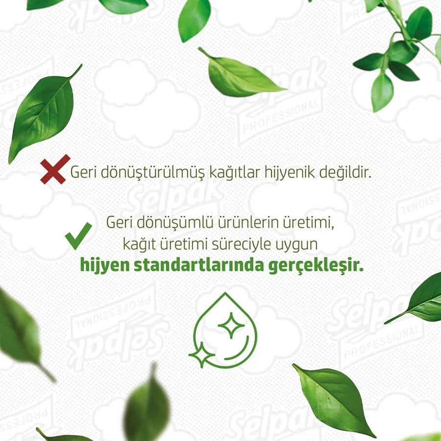 Selpak Tuvalet Kağıdı Profesyonel Recyled 150m 12 li  - 2