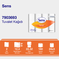 Sens Tuvalet Kağıdı 24lü - Thumbnail