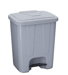 Şenyayla - Şenyayla Çöp Kovası Köşeli Pedallı 65 lt Gri 4260 Şenyayla - Şenyayla Çöp Kovası Köşeli Pedallı 65 lt Gri 4260