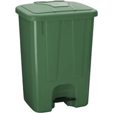 Şenyayla - Şenyayla Çöp Kovası Köşeli Pedallı 65 lt Yeşil 4260 Şenyayla - Şenyayla Çöp Kovası Köşeli Pedallı 65 lt Yeşil 4260