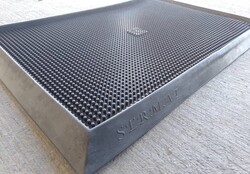 Sercan - Sermat Hijyen Kauçuk Lastik Paspas 60 x 80 cm - Siyah Sercan - Sermat Hijyen Kauçuk Lastik Paspas 60 x 80 cm - Siyah
