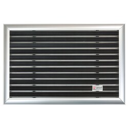Sercan - Sermat Lastik Fitilli Aliminyum Çerçeveli Paspas Siyah 40x60cm Sercan - Sermat Lastik Fitilli Aliminyum Çerçeveli Paspas Siyah 40x60cm