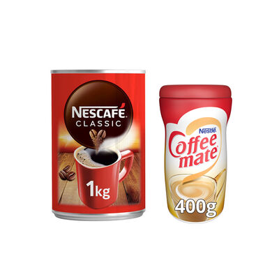 Set Nescafe Classic Kahve 1kg+ Nestle Coffee Mate 400gr