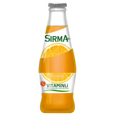 Sırma Meyveli Soda Portakal 24'lü