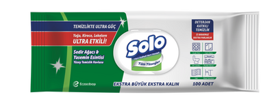 Solo Yüzey Temizlik Havlusu Ultra Güç Sedir&Yasemin 100yp 7906869