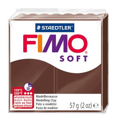 Staedtler Fimo Soft Modelleme Kili Çikolata Kahve 8020-75