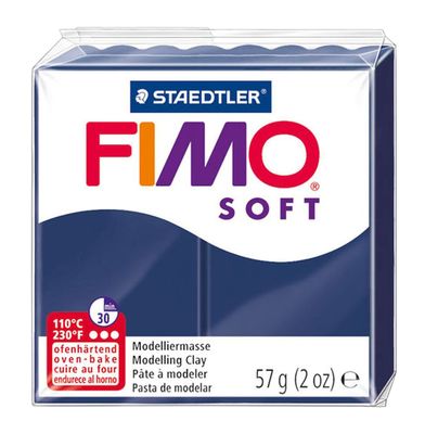 Staedtler Fimo Soft Modelleme Kili Rüzgar Mavisi 8020-35