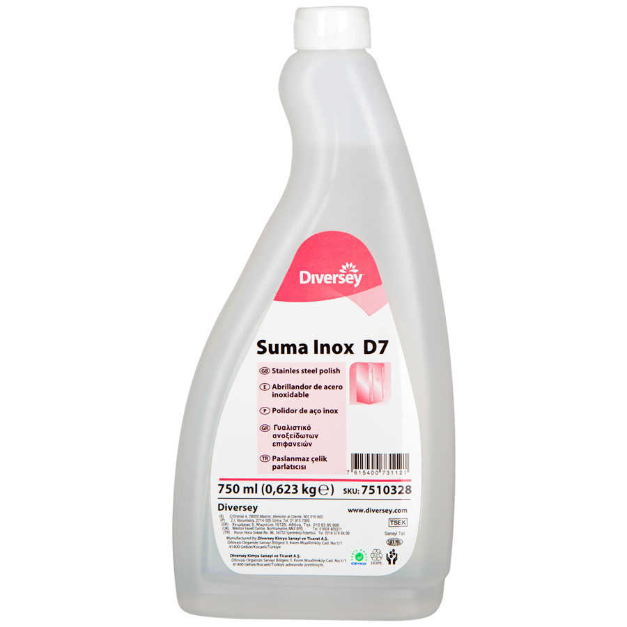 Suma Inox D7 Paslanmaz Çelik Temizleyicisi 750 Ml