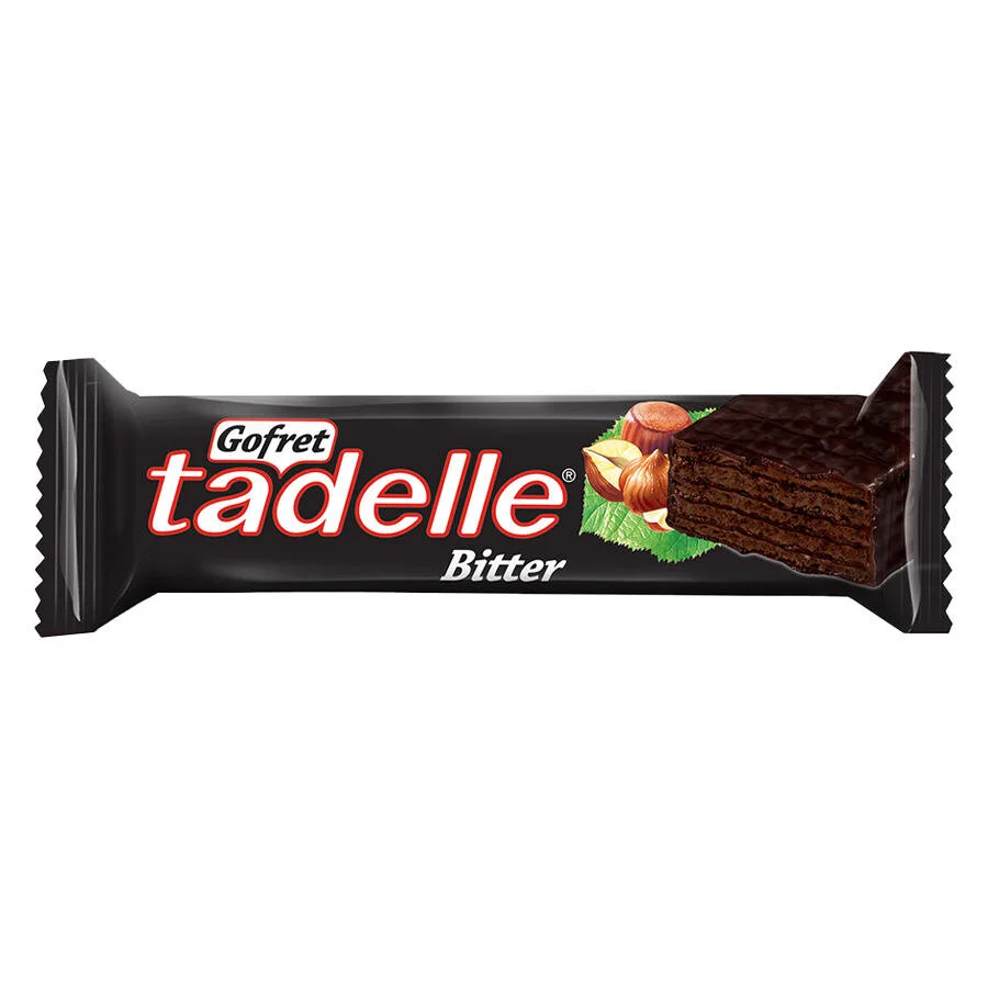 Tadelle Gofret Bitter Çikolatalı 35gr 24 lü - Thumbnail