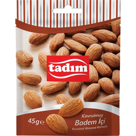 Tadım Kavrulmuş Badem İçi Mini 45gr 22'li