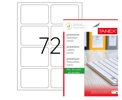 Tanex Etiket Laser 95.5x65.5 TW-2308