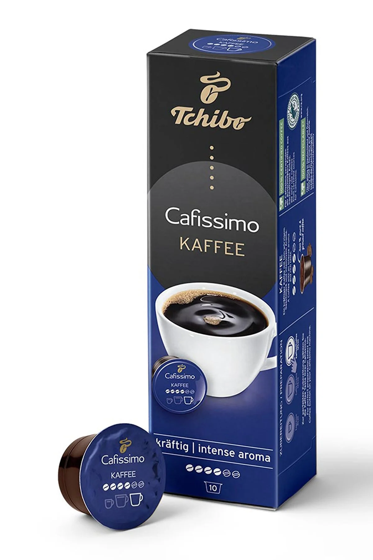 Tchibo Cafissimo Coffee Intense Aroma Kapsül Kahve 10lu