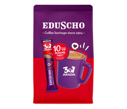 Eduscho - Eduscho 3'ü 1 Arada Hazır Kahve 17,5 g 10'lu Eduscho - Eduscho 3'ü 1 Arada Hazır Kahve 17,5 g 10'lu